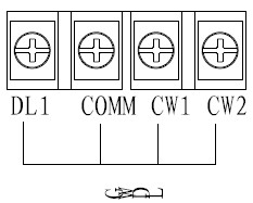  终端处理器接线端子示意图