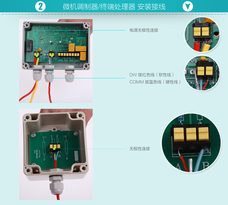 JTW-LD-ZC30C微机调制器/终端处理器安装接线详解