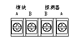 微机调制器接线端子示意图