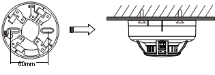 JTW-ZCD-805感温火灾探测器的安装