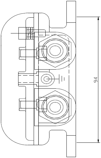 J-XAPD-02A-B防爆消火栓按钮结构图
