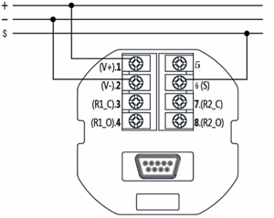 SL-D730电流环型端子接线图