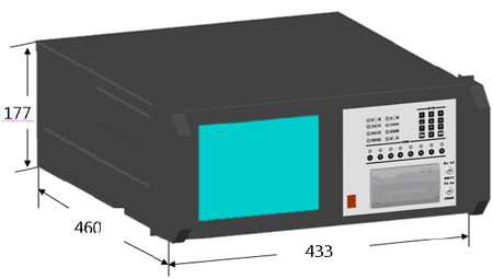 SL-M400G监控设备外型尺寸