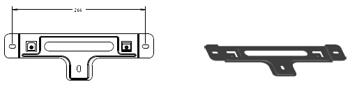 XSS-1000吸气式感烟火灾探测器安装板安装