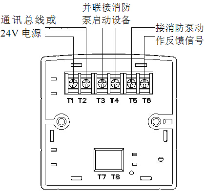 J-SAB-M-BK8400-H消火栓按钮接线指导