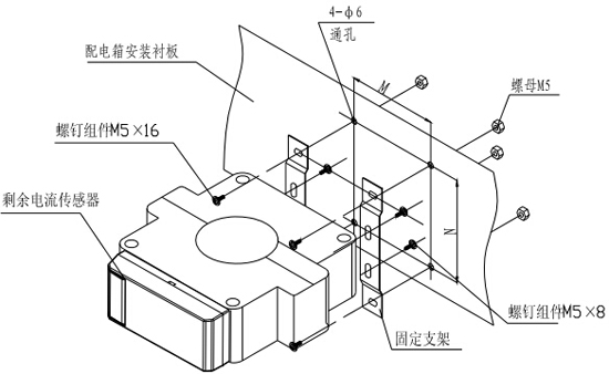 DH-GSTN5300/11K探测器传感器安装接线图