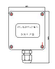 普泰安感温电缆探测器终端处理器