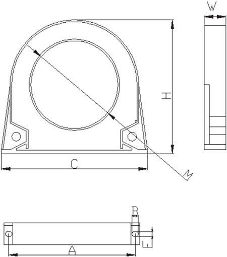 LDT9000/80A剩余电流互感器