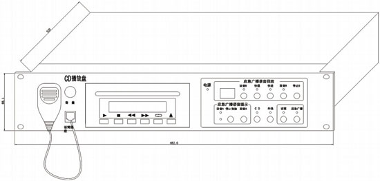 HY2722C CD播放盘