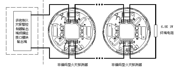 烟雾传感器接线图讲解图片