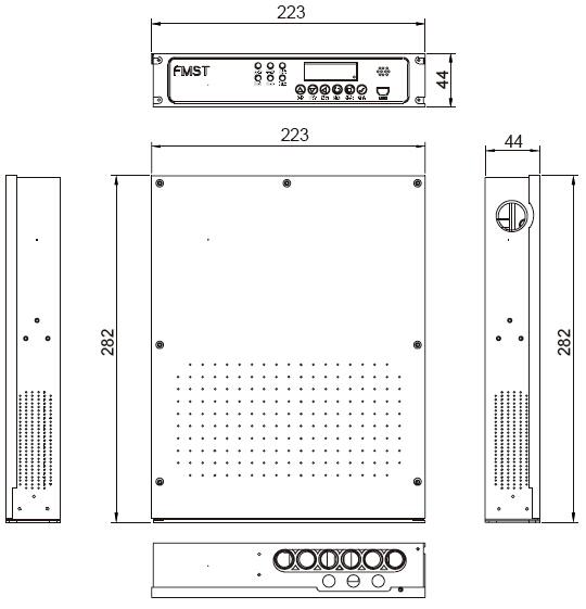 FMST-FXR-61R探测器尺寸