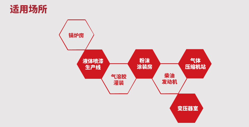 FS10-R火焰探测器适用场所