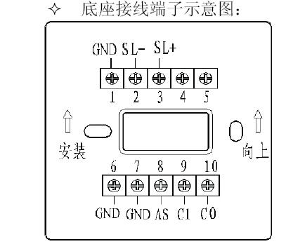 JBF5155输入/输出模块接线端子图