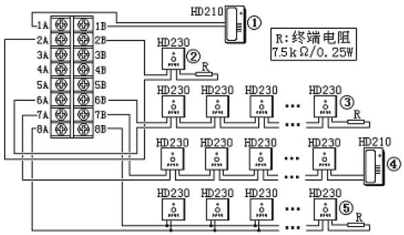 消防电话总线制系统图图片