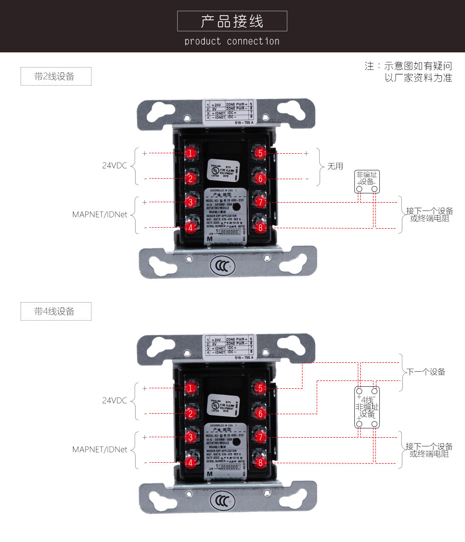 CN4090-9101输入模块产品接线