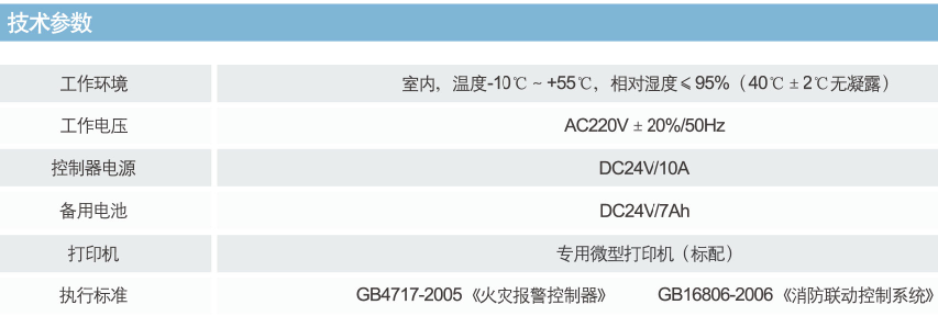 JB-QTL-9116火灾报警控制器产品参数