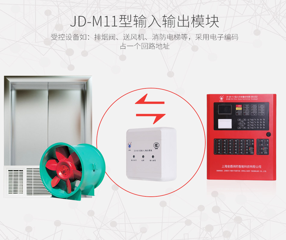 JD-M11输入输出模块特点