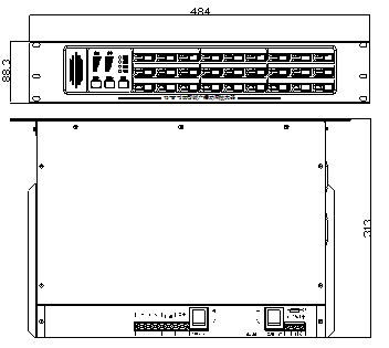 TS-GF-300智能广播功率放大器