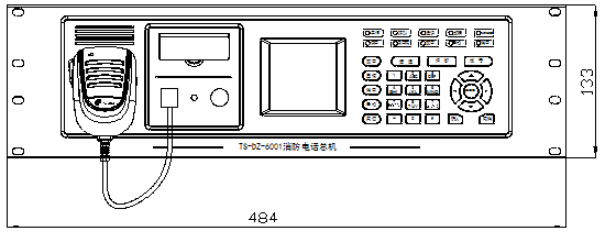 TS-DZ-6001消防电话总机