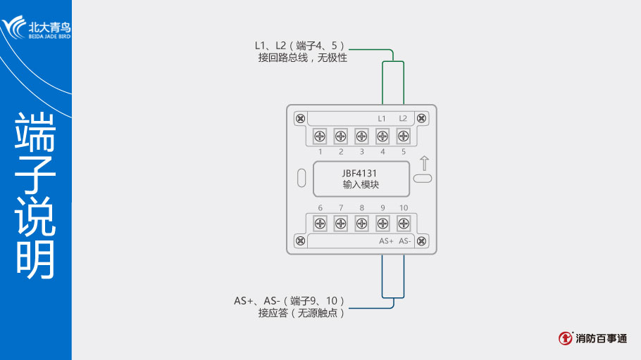 JBF4131模块端子说明