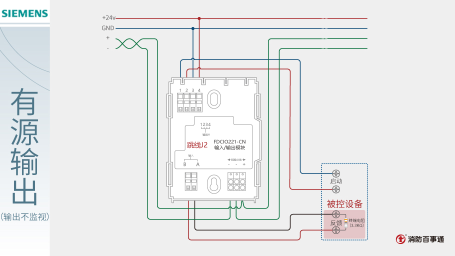 FDCIO221-CN输入/输出模块接线