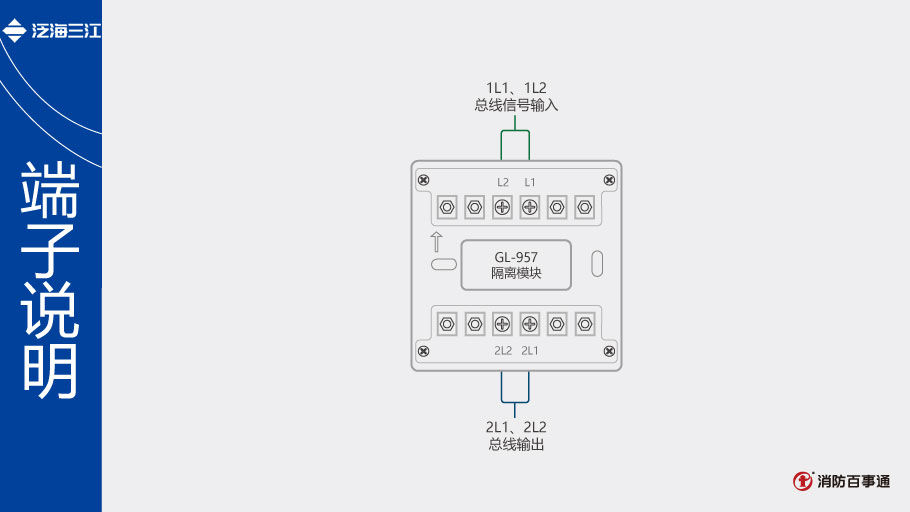 GL-957隔离模块端子说明