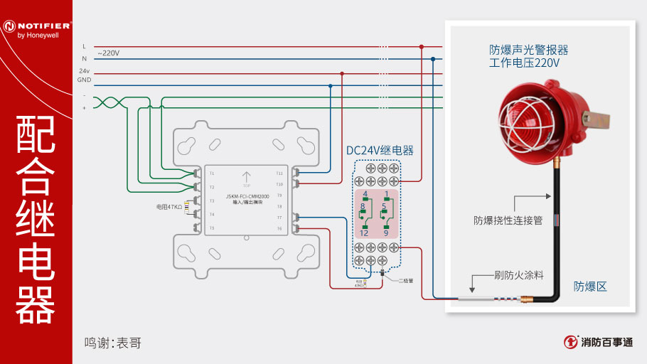 JSM-FCI-CMM2000控制模块接线