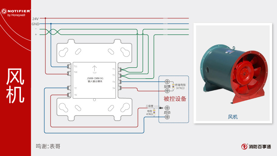 诺帝菲尔JSKM-CMM-9G输入/输出模块接线