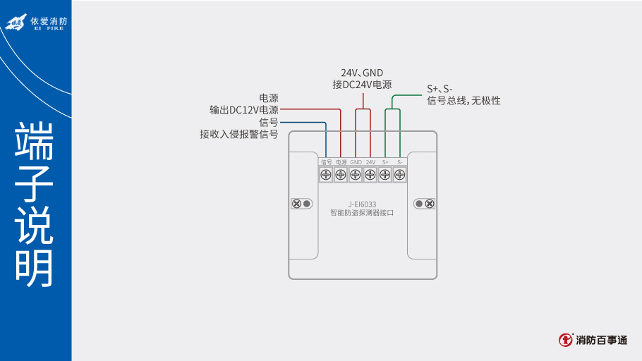 依爱J-EI6033模块端子说