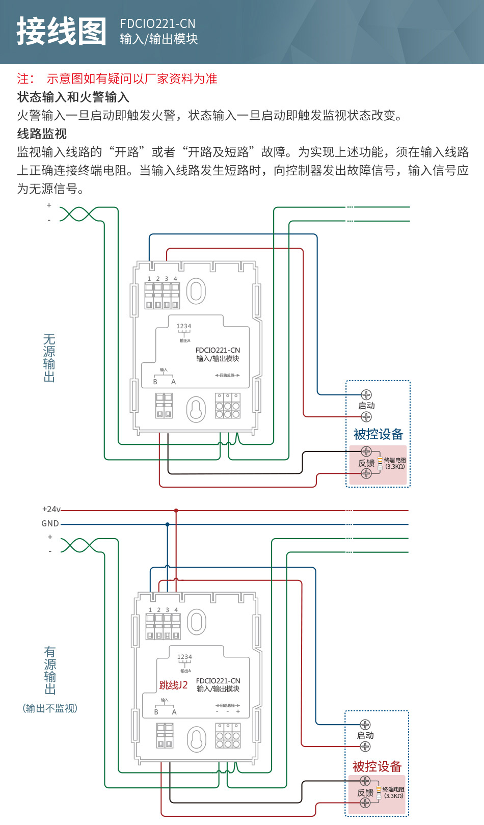 FDCIO221-CN输入/输出模块