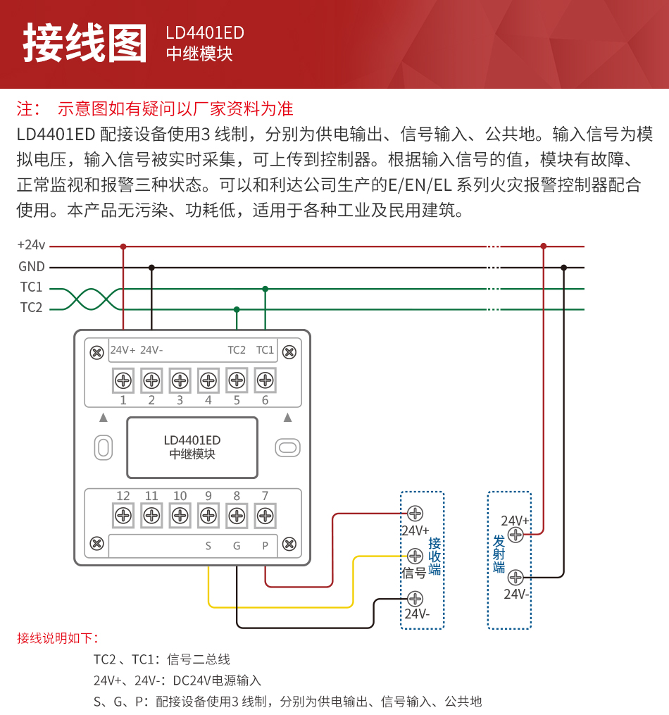 LD4401ED中继模块