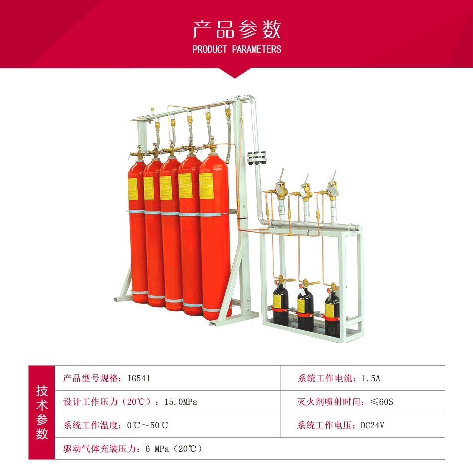 IG-541惰性气体灭火剂参数