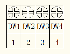 JTW-LD-DA5000/85终端盒接线端子说明