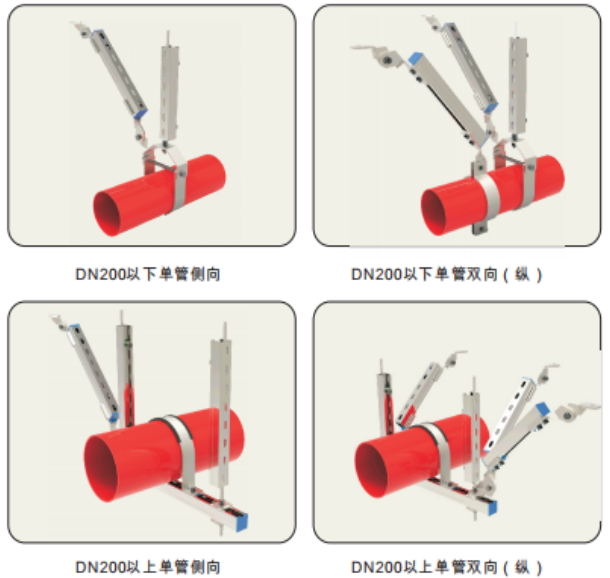 抗震支架的常见形式