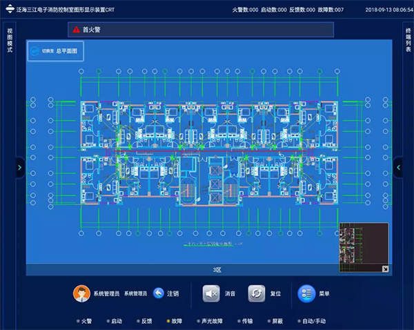 CRT-9200Android图形显示装置空间视图