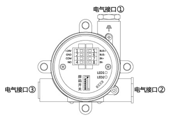 Trax31总线输入输出模块接线端子说明