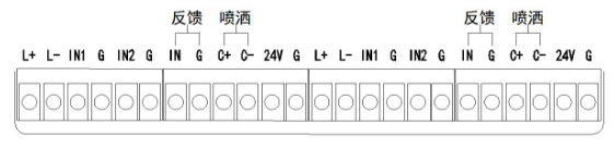 JBF5016气体灭火控制器端子接线示意图