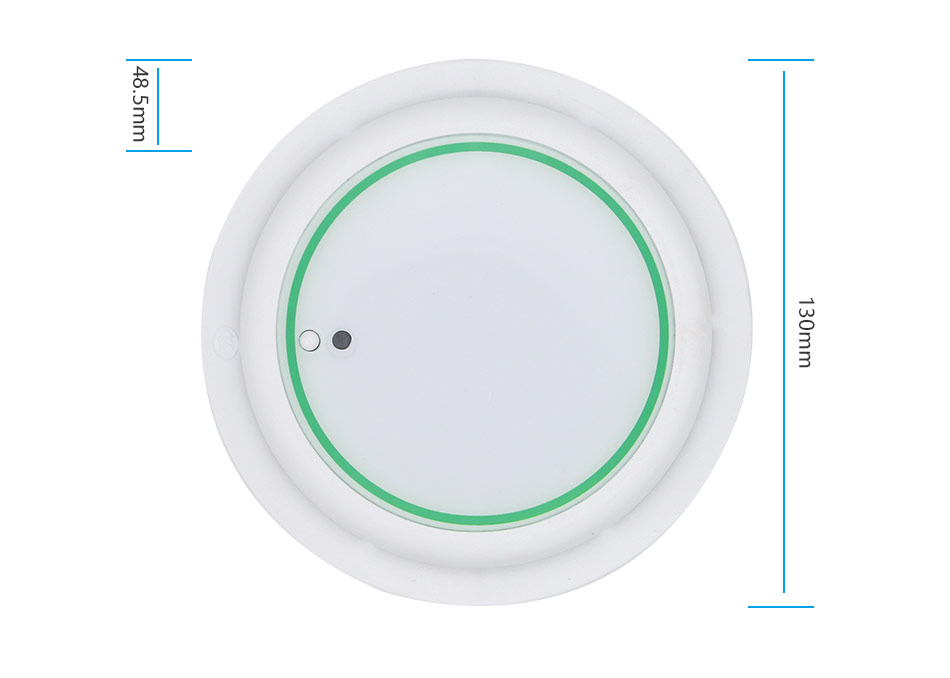 JTY-GD-WIFI270独立式烟雾探测报警传感器 NB-IoT产品尺寸