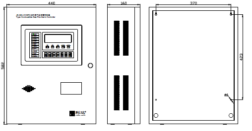 JB-QB-LD128FH-M可燃气体报警控制器