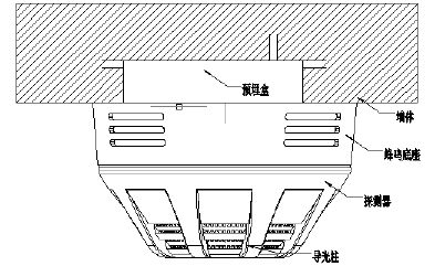 JBF4101-Bp点型光电感烟火灾探测器 带蜂鸣器底座