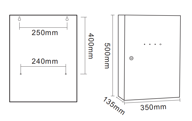 TA-FP-320W-F02应急照明分配电装置（分配电箱）外形尺寸