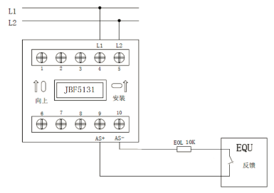 JBF5131输入模块接线