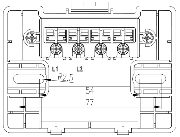 JBF5061火灾显示盘外形