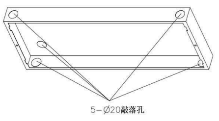 TS6981嵌墙式预埋件安装孔