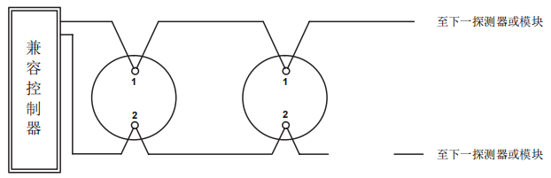 HD100SD智能光电感烟探测器接线说明