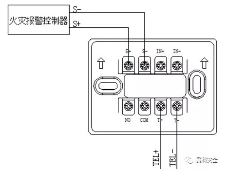 消防手动报警器原理图片