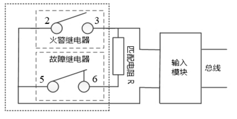 GHT-1050火焰探测器接线示意图