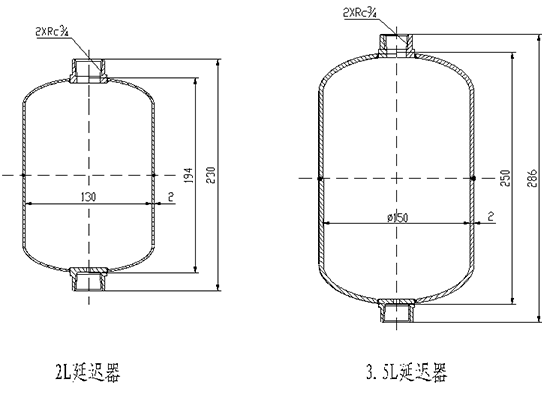 延迟器外形尺寸