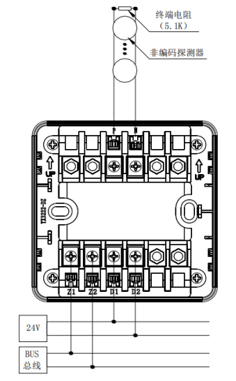 TX3222中继模块接线图