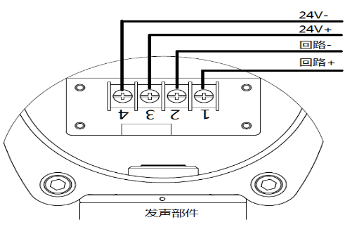 利达消防声光接线图图片